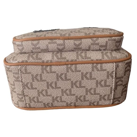 Karl Lagerfeld Paris Signature Patches Crossbody Camera Bag - Picture 5 of 9